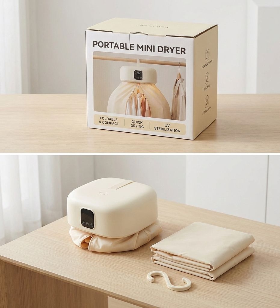 SECADOR DE ROPA PORTATIL